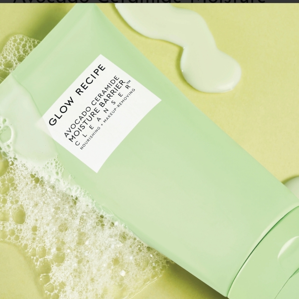 Glow Recipe Avocado Ceramide Moisture Barrier Cleanser, 20ml (Travel Size), New - Picture 6 of 7
